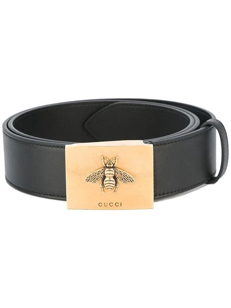 gucci mens bee belt